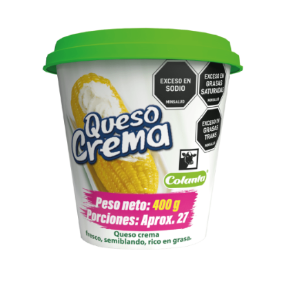 Queso Crema Colanta X 400 g