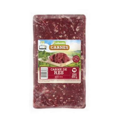 Carne De Res Molida Al Vacio X500g 