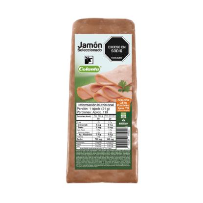 Jamon Colanta Bloque X25Kg    