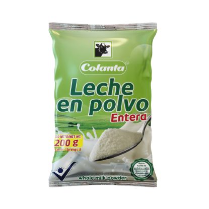 Leche en Polvo Entera Colanta X 200 gr