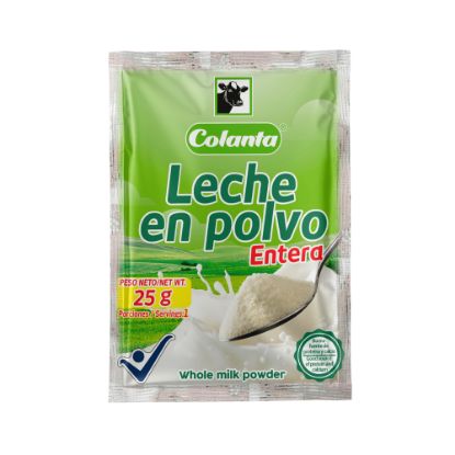 Leche en Polvo Entera Colanta X 25 gr