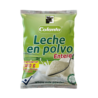 Leche en Polvo Entera Colanta X380 gr