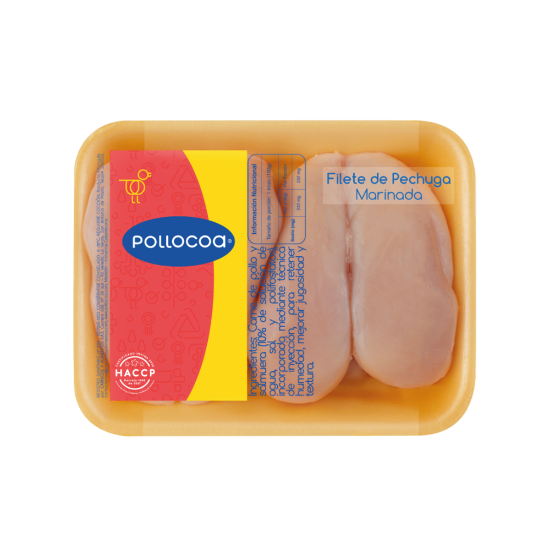 Filete de pechuga Pollocoa X 2 U