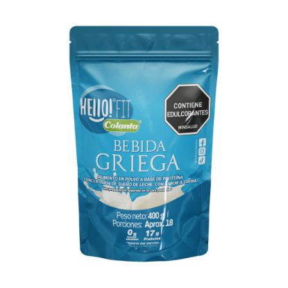 Bebida Griega Hello! Fit Colanta X 400 g