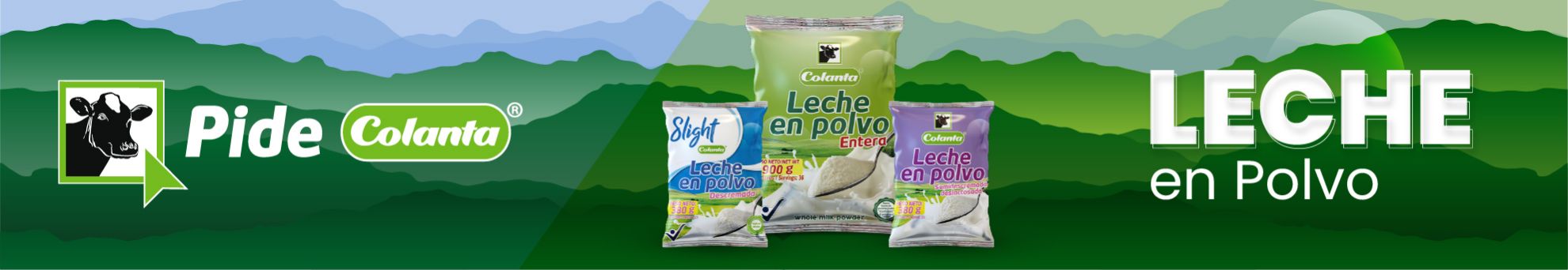 Banner de Leche en Polvo